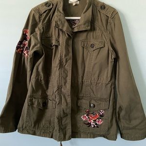 Army green jacket